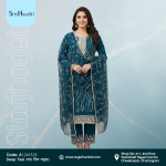 Deep Teal Three Piece