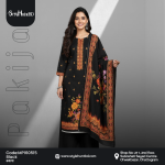 Pakija cotton fabric Burgundy MP160515, soft and breathable dress material