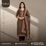 Jam Jam Loan espresso brown 3 piece cotton dress made from breathable cotton fabric with a simple and modest design.