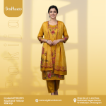 Pakija cotton fabric Mustard Yellow MP160515, soft and breathable dress material