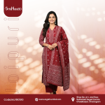 Premium Joipuri cotton fabric MJ190510, breathable textile