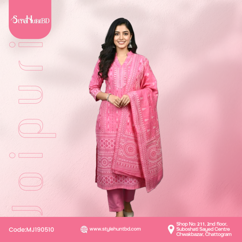 Smooth Joipuri cotton fabric MJ190510, premium quality
