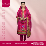 Jam Jam deep rose 3 piece cotton dress made from breathable cotton fabric with a simple and modest design.